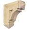 Ekena Millwork Imperial Arts & Crafts Rough Sawn Bracket, Douglas Fir, 6"W x 20"D x 20"H BKT06X20X20IMP03RDF - alternate 1